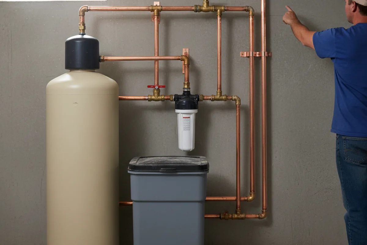 Whole-house water treatment system installed in Amagansett
